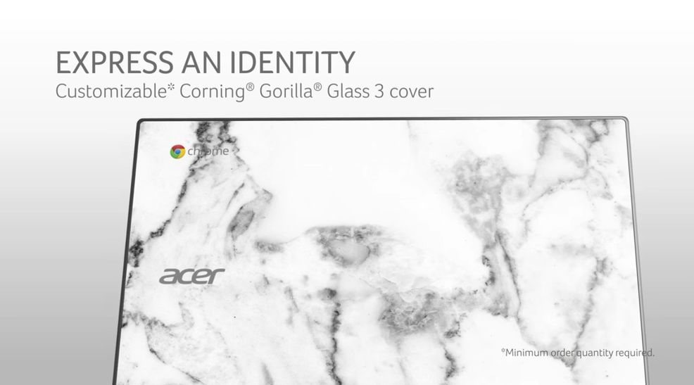 Acer’s new Chromebook to come with Corning’s new Vibrant Gorilla Glass