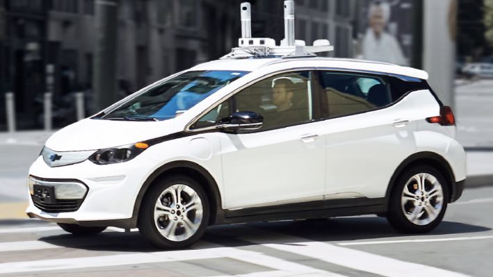GM’s Cruise Automation shows off the first picture of the self-driving Chevy Bolt