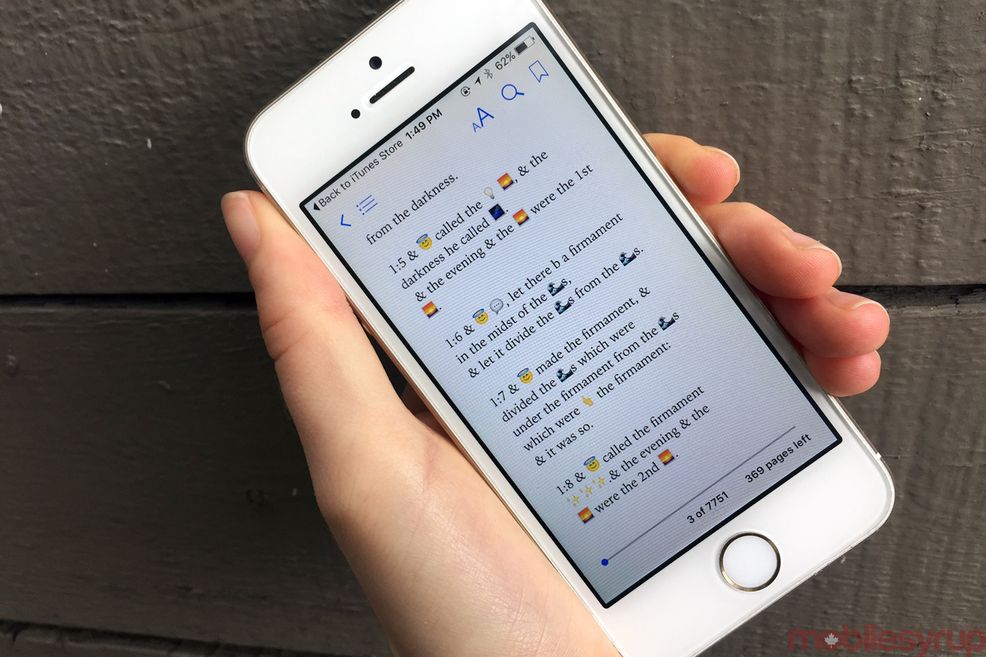 A millennial-friendly version of the bible is now available, and it’s full of emojis