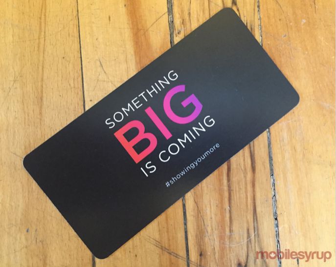 Something big is apparently coming to Canada
