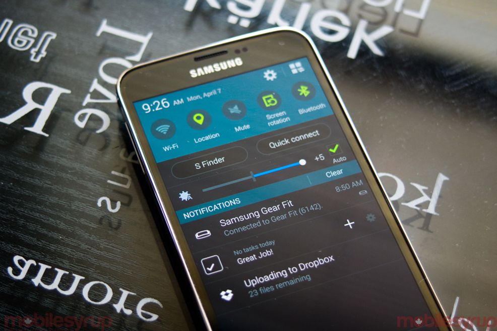Rogers Samsung Galaxy S5 finally receives Marshmallow update