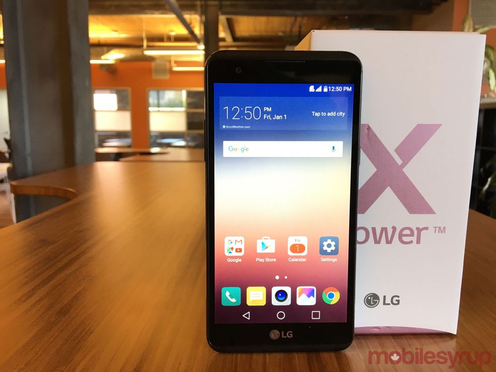 Win one of 5 Telus LG X Power smartphones