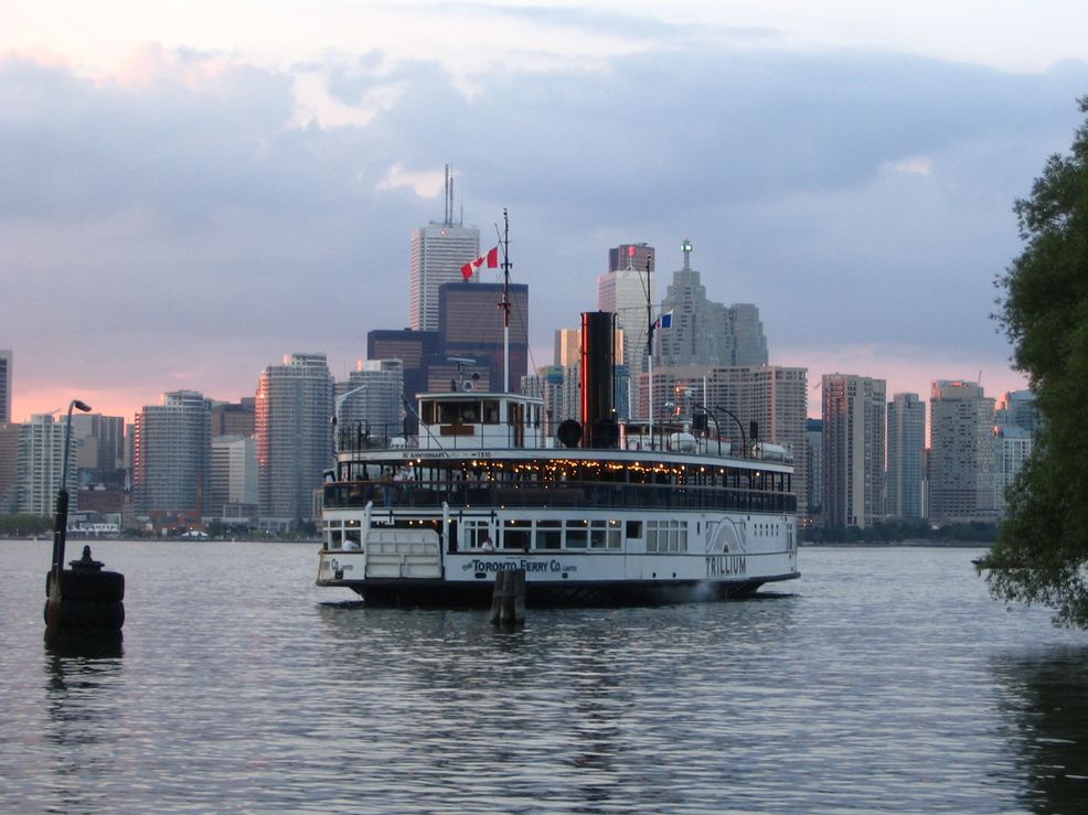 Toronto is partnering with ordering app Ritual to offer mobile tickets for the Toronto Island ferry