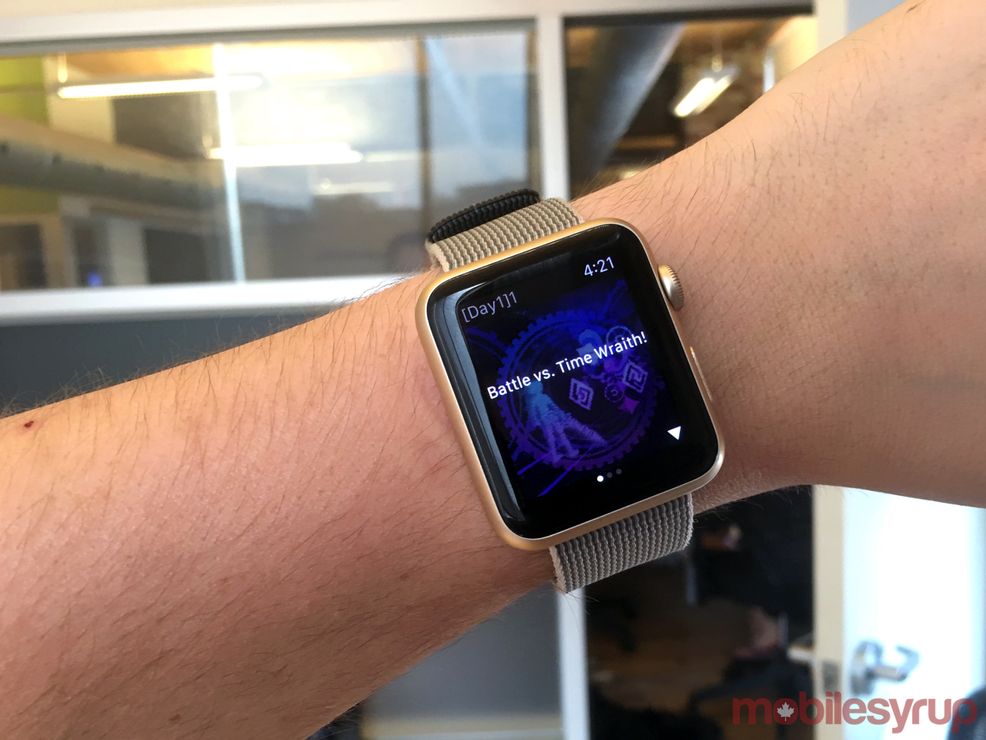 Square Enix’s Apple Watch RPG Cosmos Rings is now available in Canada