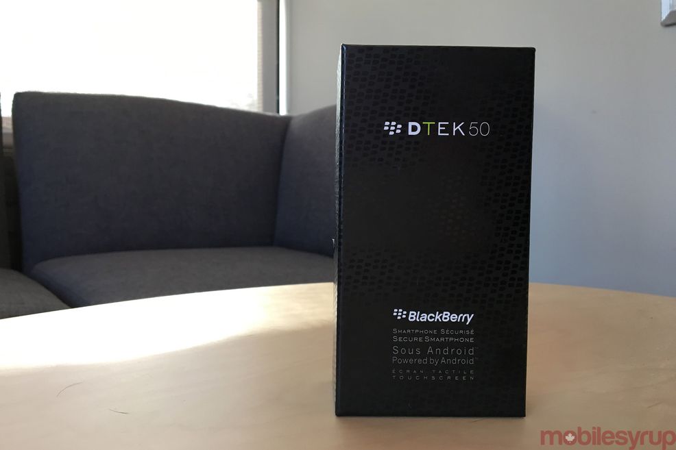 Win a BlackBerry DTEK50! [Contest]