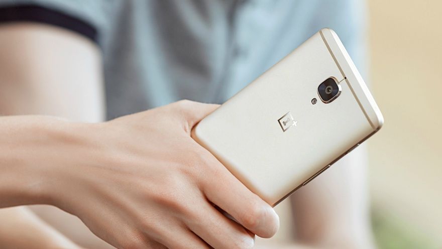 Gold OnePlus 3