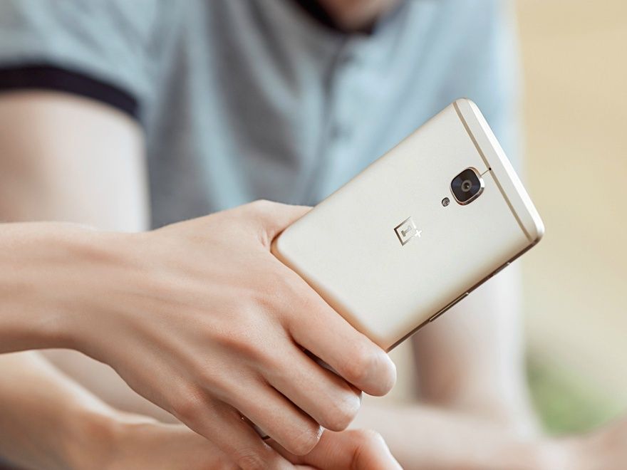 Gold OnePlus 3