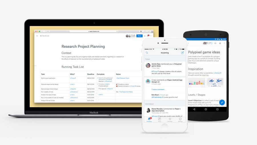 Dropbox Paper