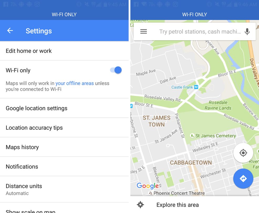 Google makes it easy to avoid data usage with new Wi-Fi only mode for Maps
