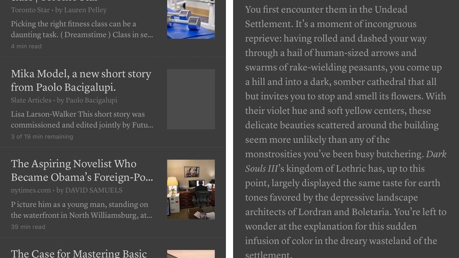 Instapaper iOS