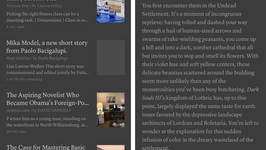 Instapaper iOS