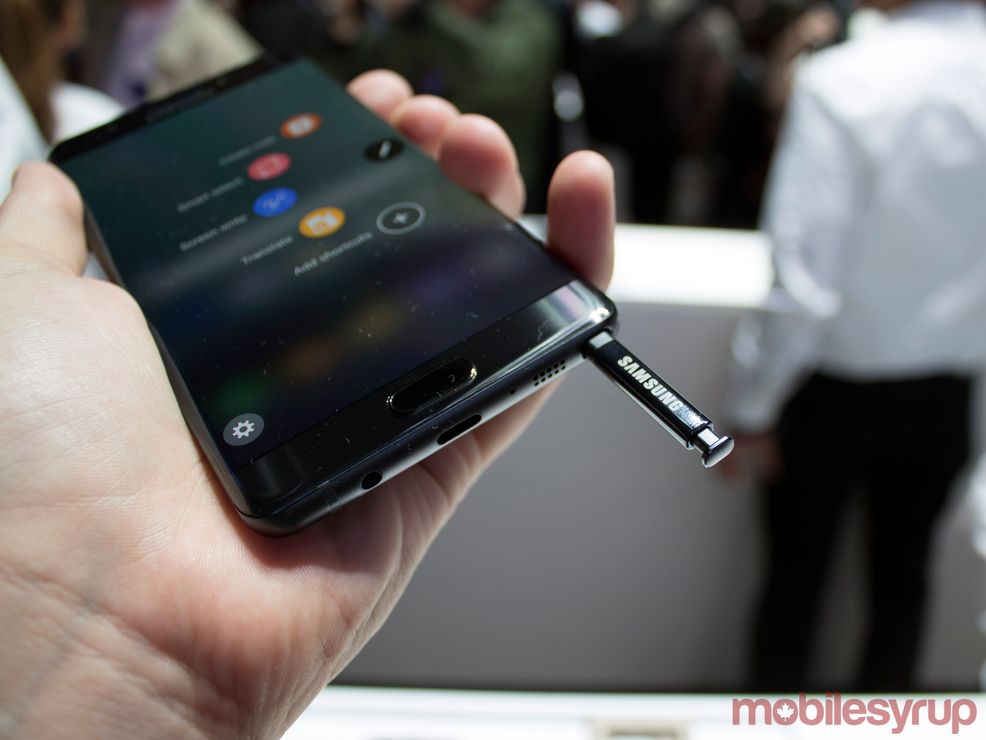 Here are the deals Canadian carriers are offering for Galaxy Note 7 preorders