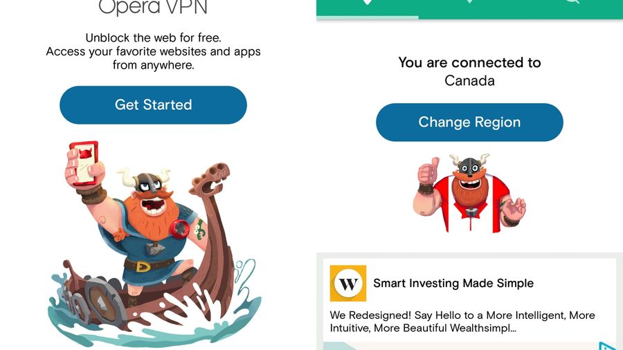 Opera VPN Android