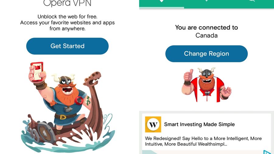 Opera VPN Android