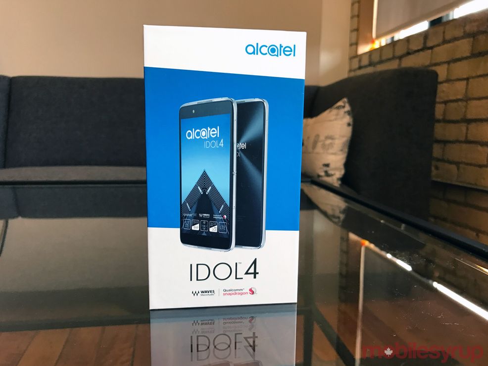 Alcatel Idol 4 now available at Videotron, Bell and Virgin Mobile