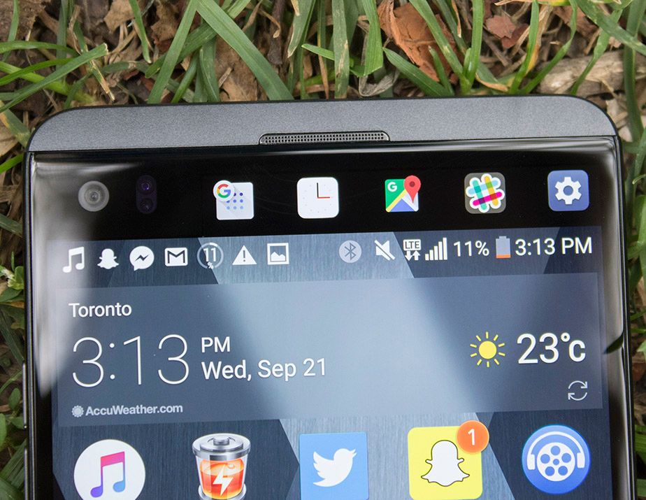 The dual-screened LG V20 launches in Canada at Videotron and Wind Mobile