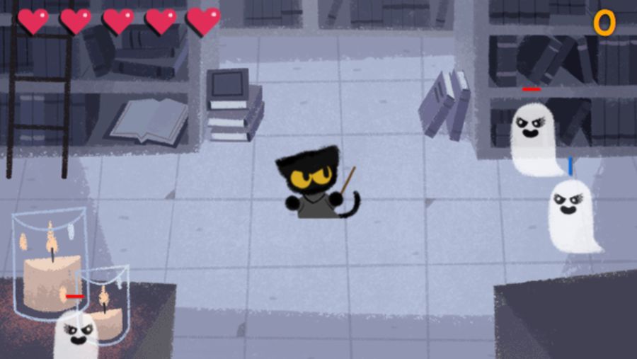 Google Halloween Doodle