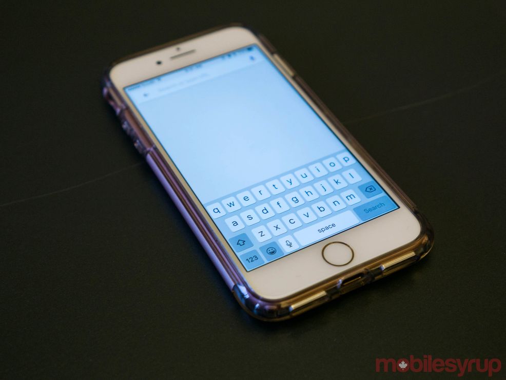 ios keyboard