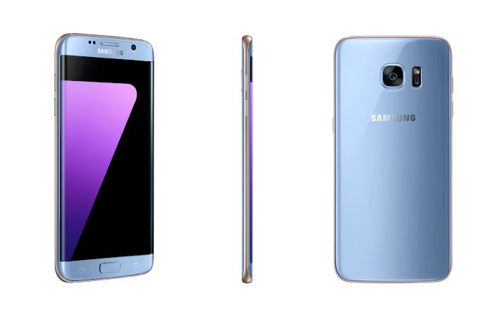 Samsung says the Blue Coral Samsung Galaxy S7 edge is coming to Canada