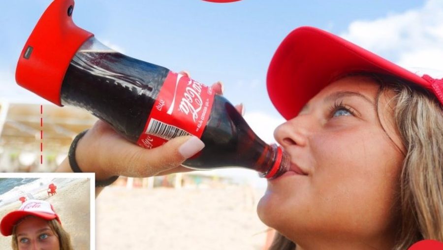 Coca Cola Selfie Bottle