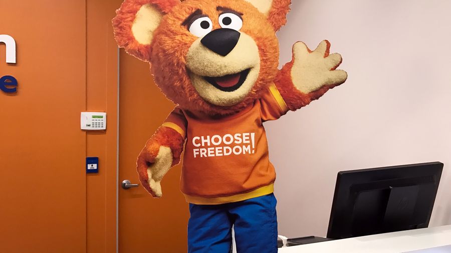 Freedom Mobile Bear