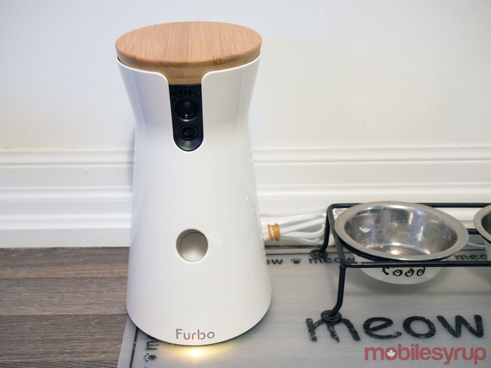 Furbo lets you give your dog treats remotely