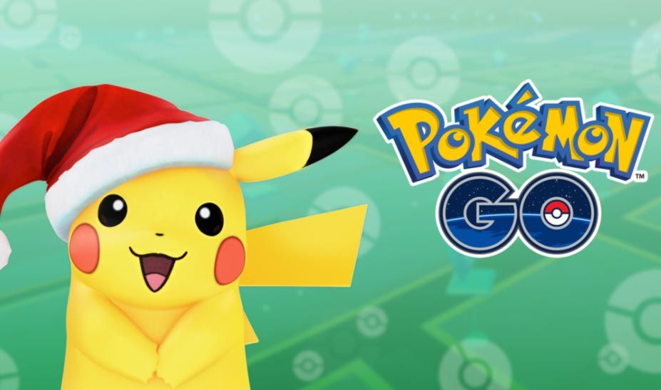 You can now catch Pikachu in a Santa hat in Pokémon Go