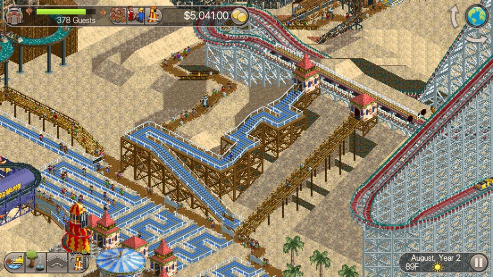 RollerCoaster Tycoon Classic faithfully recreates the classic PC game on mobile [Game of the Week]