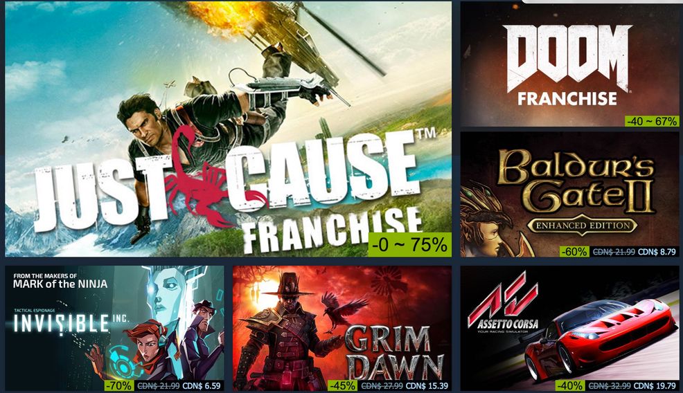 Steam’s 2016 Winter Sale is now live with thousands of PC games discounted until Jan. 2