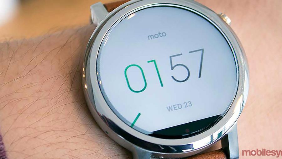 Moto 360 second generation smartwatch