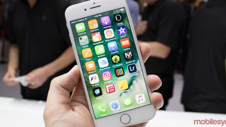 White Apple iPhone 7 Plus smartphone - next could feature wireless charging
