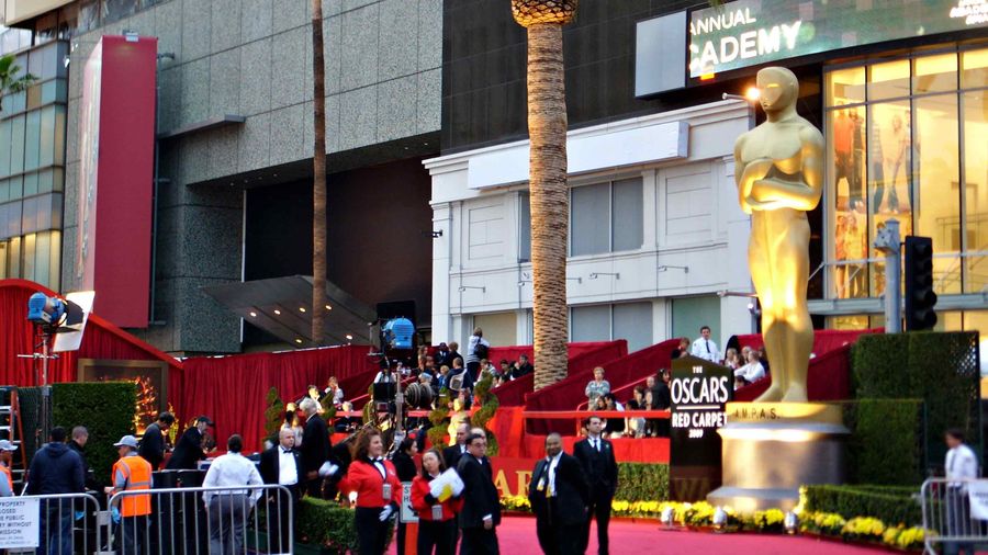Photograph from the Oscars
