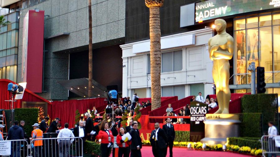 Photograph from the Oscars