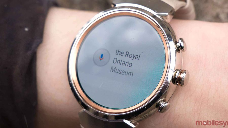 Android Wear 2.0 on ZenWatch 3