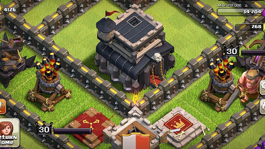 Clash of Clans game screenshot