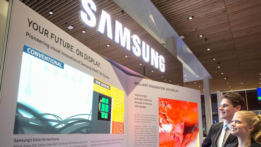 Image of Samsung store