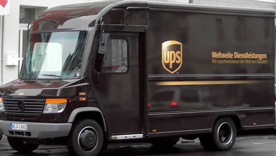 UPS Truck delivery