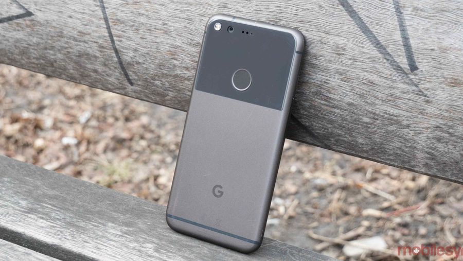 Google pixel learning against park bench - Android tethering