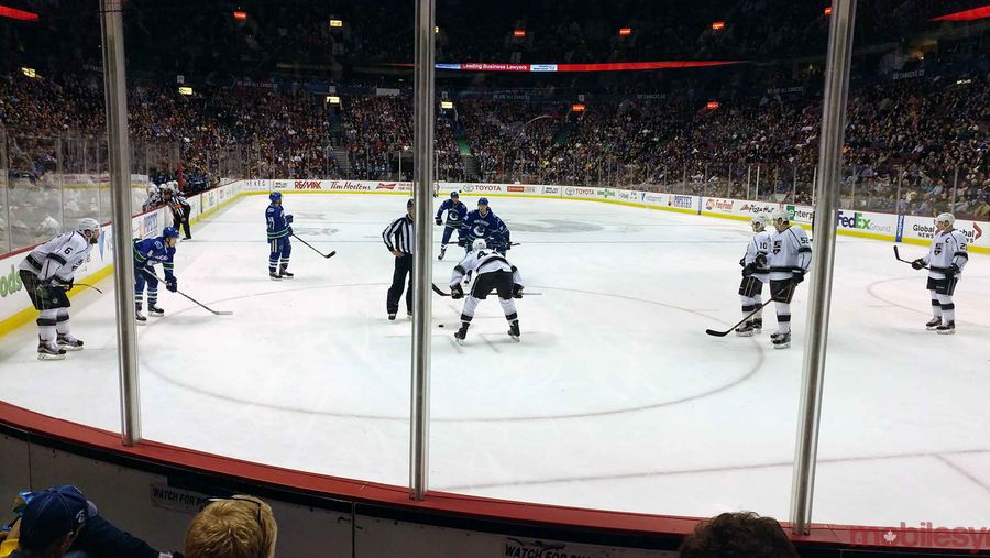 Photo of hockey game