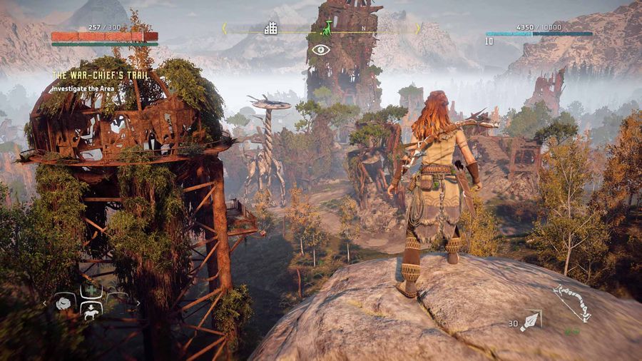 View of Horizon's landscape