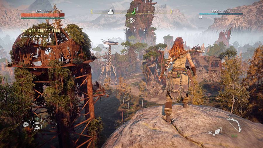View of Horizon's landscape