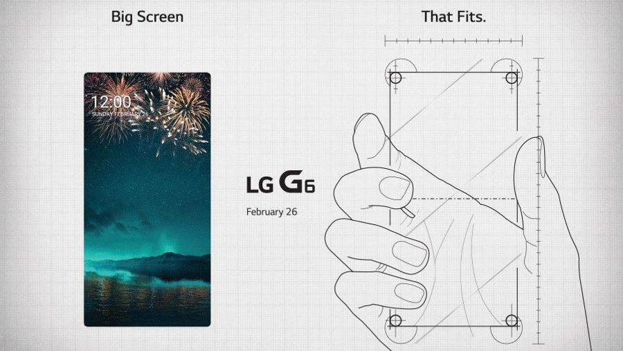 bezel-less lg g6 invite