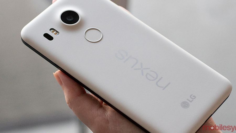 Nexus 5X smartphone