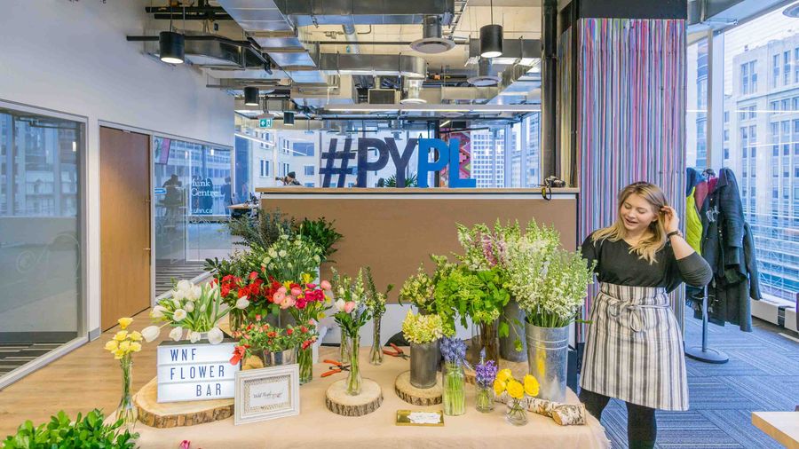 PayPal Canada Wild North flowers