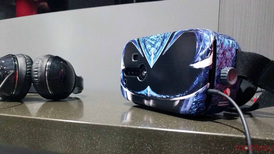 qualcomm hmd with sensors - leap motion integration