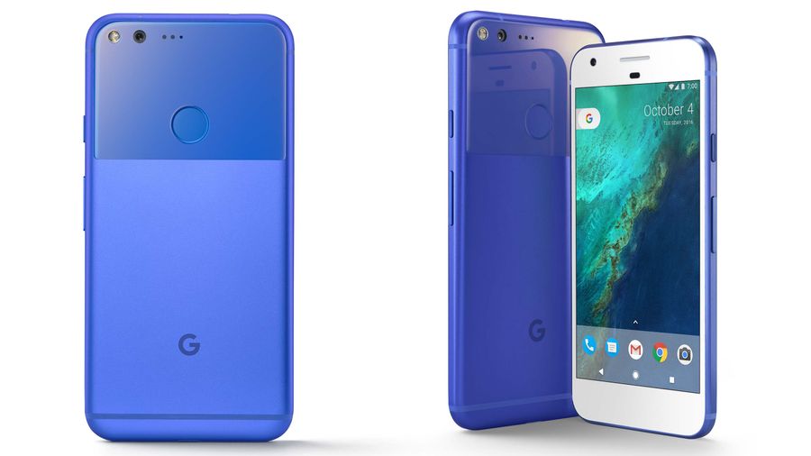 Really Blue Google Pixel
