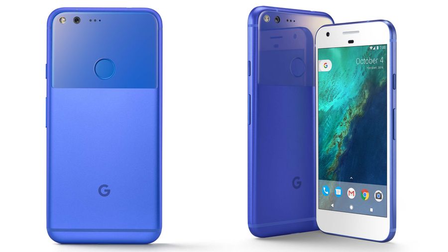 Really Blue Google Pixel