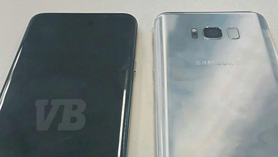 samsung galaxy s8 leak photo front and back