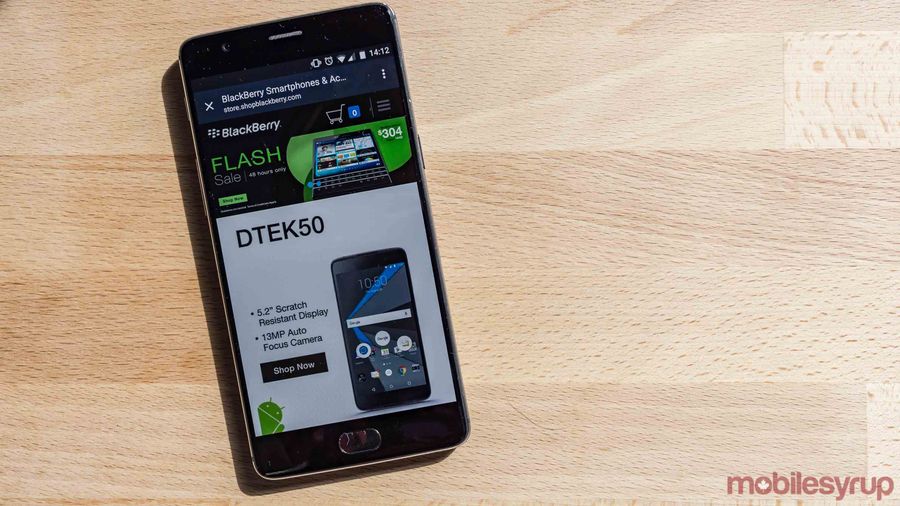 Shop BlackBerry mobile website - BlackBerry discounts DTEK 60 DTEK 50