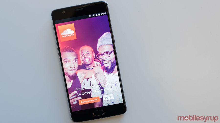 SoundCloud on Phone